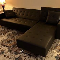 New 99x62 Sleeper Modular Sectional Couch / Free Delivery 