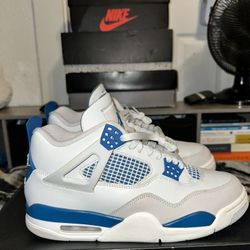 JORDAN 4 MILITARY BLUE SIZE 10