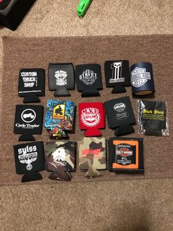 Koozies Harley-Davidson and others