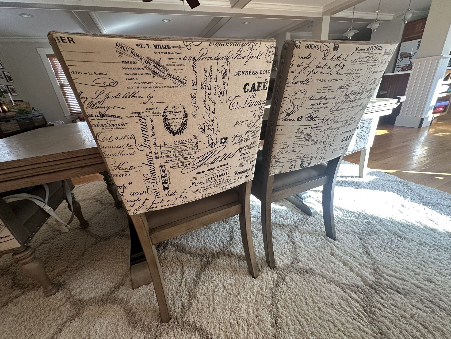 Brown Dining Table 42 X 80.5 Inches