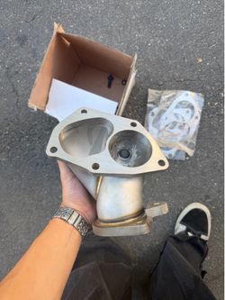 Turbo elbow, air flow pipe
