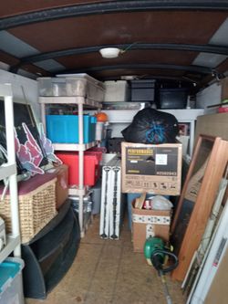 Flea market inventory.