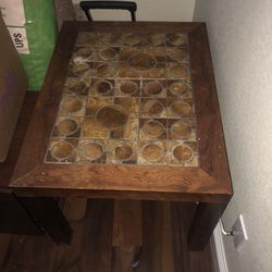 End Table 1970s Vintage