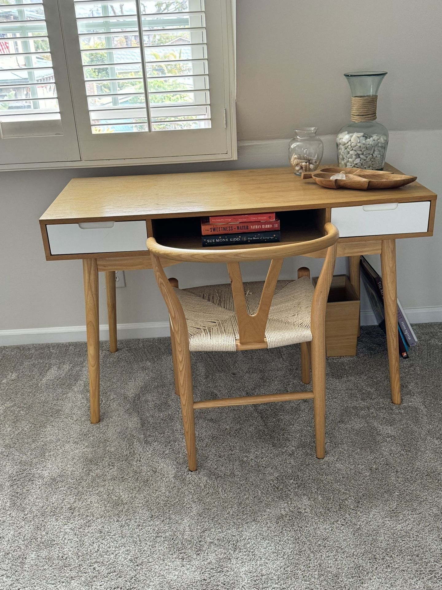 Secretary Desk & Chair — Midcentury Modern