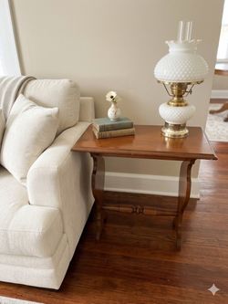 Wooden side table