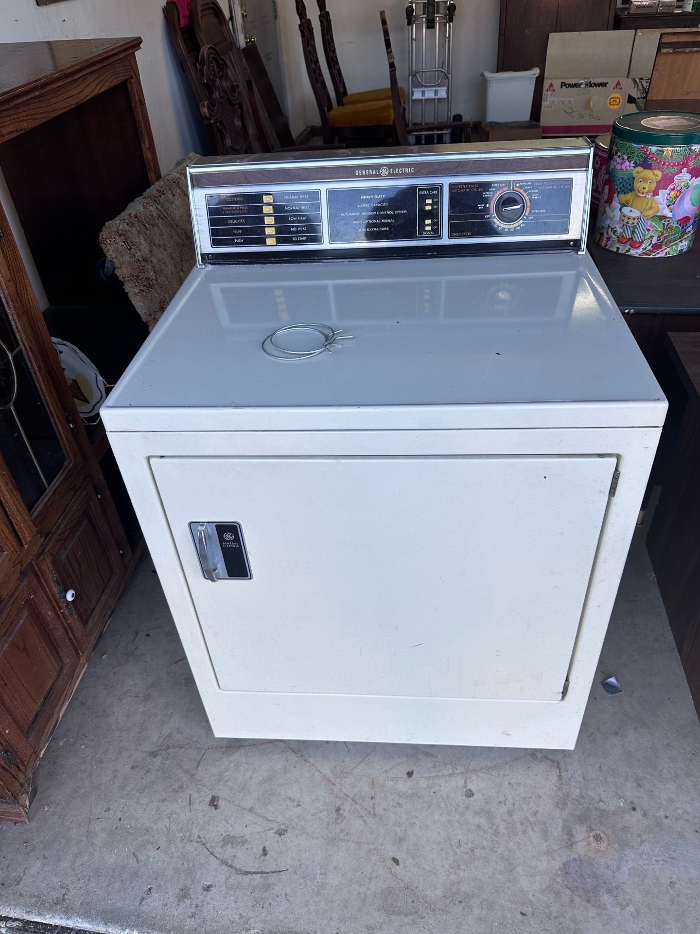 Vintage General Electric Heavy Duty Dryer