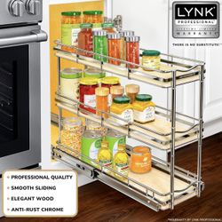 Pull Out Spice Rack Organizer X(389)