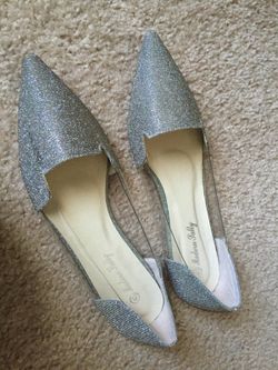 Glitter d'orsay flats