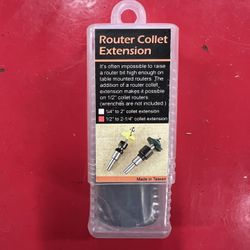 Rockler Router Collet Extensions