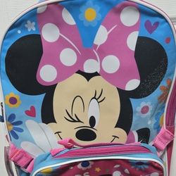 Disney Minnie Mouse Backpack & Lunch Bag 