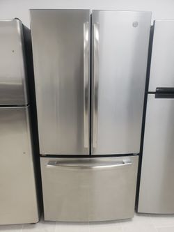 Refrijerador General Electric 33pulgadas. De Ancho 70 De Alto Y Estufa General Electric De Gas