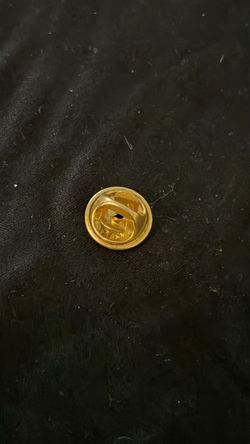 Small Gold- Lapel Pin Back 24 k