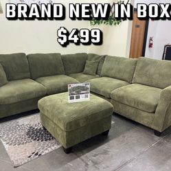 Brand New Curdroy Sectional Sofa 