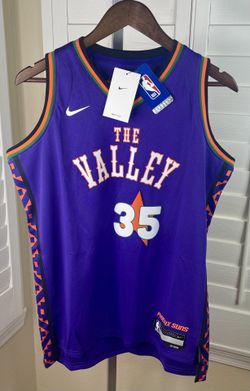Nike Adri-Fit NBA Phoenix Suns The Valley City Edition Swingman Kevin Durant Jersey - Boys Size XL 18/20 - New w/Tags