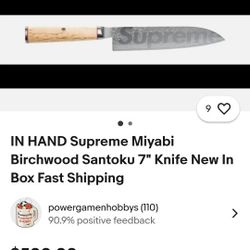 Supreme Miyabi Chef Knife