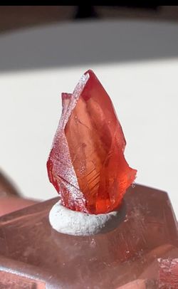 Rare Rhodochrosite Scalenohedral Crystal