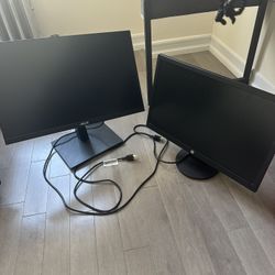 24 Inch and 22 Inch Monitors