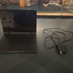 Chromebook (Lenovo 500e, Model 81ES) Intel Celeron N3450 @ 1.1 GHz, 32GB eMMC

Storage