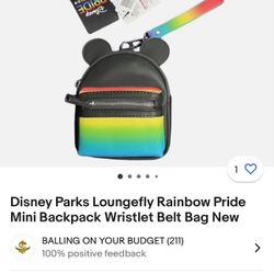 disney parka wristlet