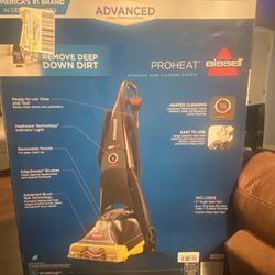 Brand New Bissell Proheat Advanced Full-Size Carpet Cleaner/ Carpet Washer