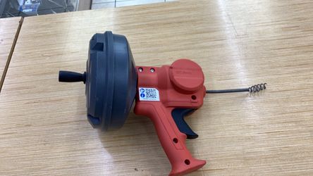 Ridgid Ez-spin Hand-Powered Drain Cleaning Snake Auger