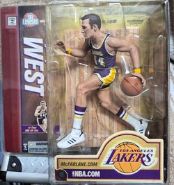 Jerry West Mcfarlane LA Lakers slu starting lineup