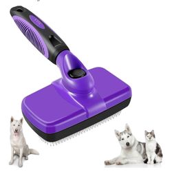 AINA Self-Cleaning Pet Grooming Brush