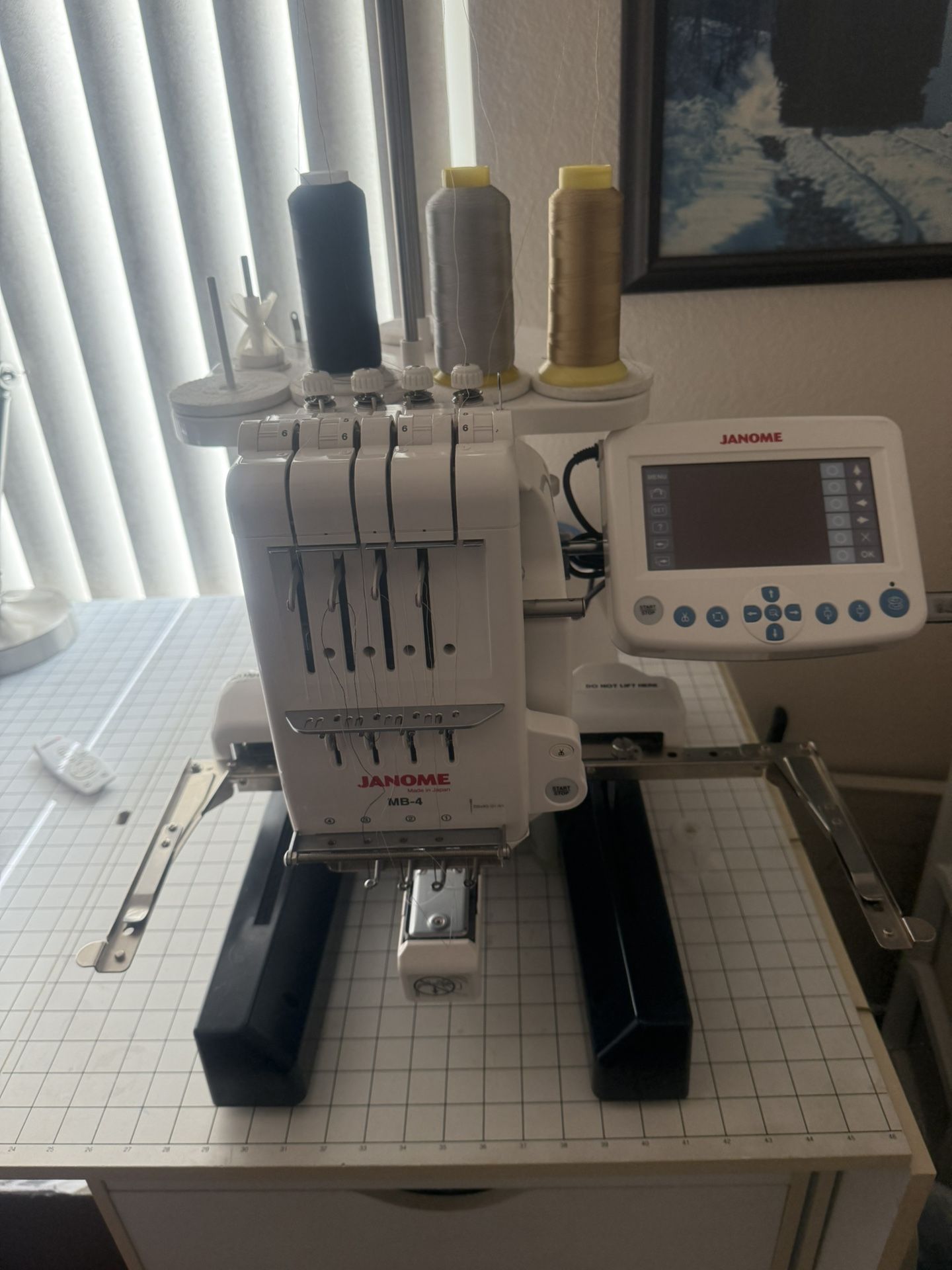 Janome MB-4 4 Needle Embroidery Machine