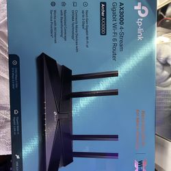 Brand new Wi-Fi six router inbox
