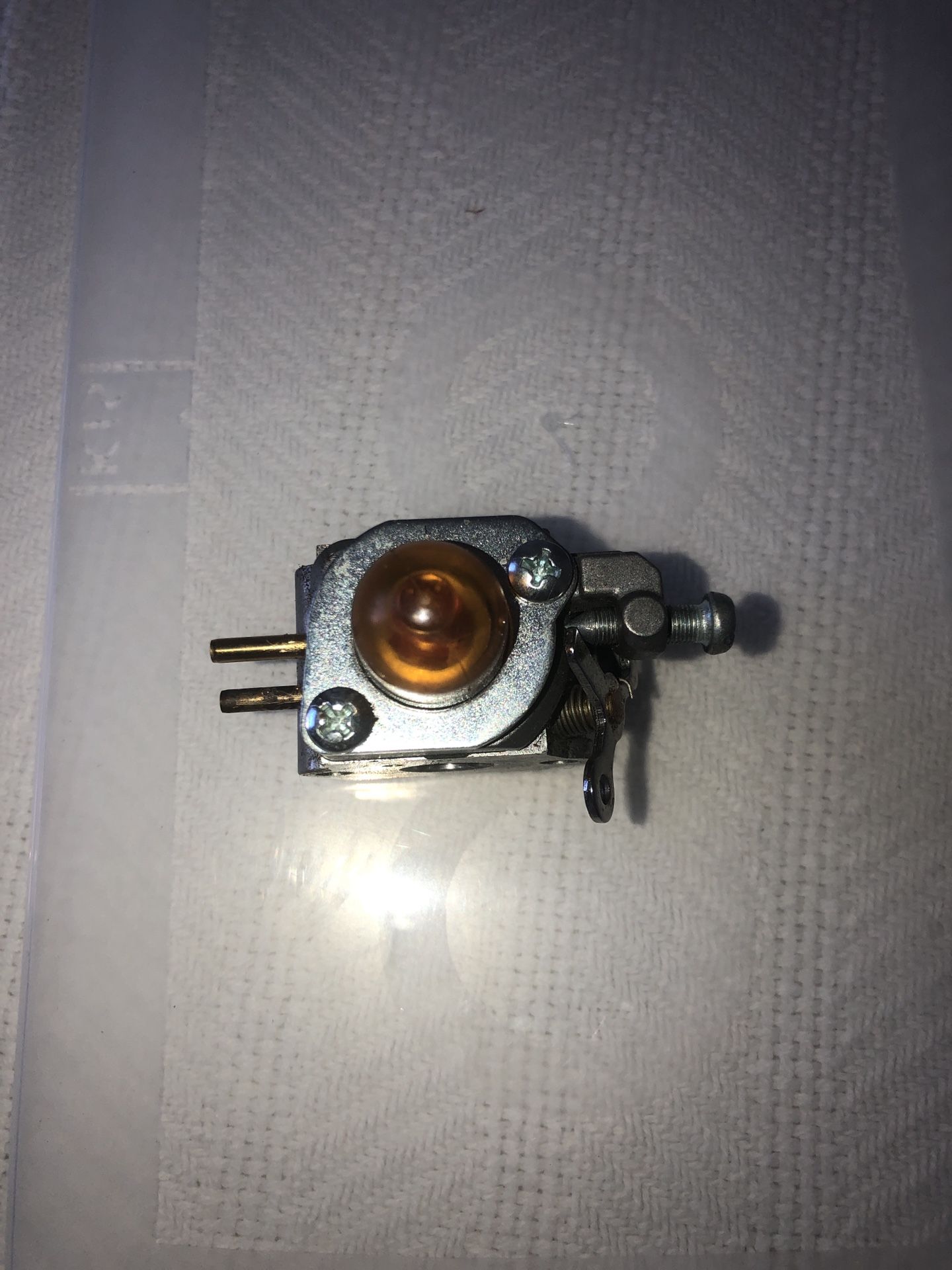 Troy Bilt TB22EC carburetor, Air Cleaner, and Ethanol Gas Tank