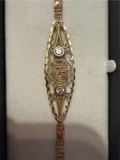 10k Gold Bracelet Esclava