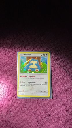 Snorlax unbroken bonds