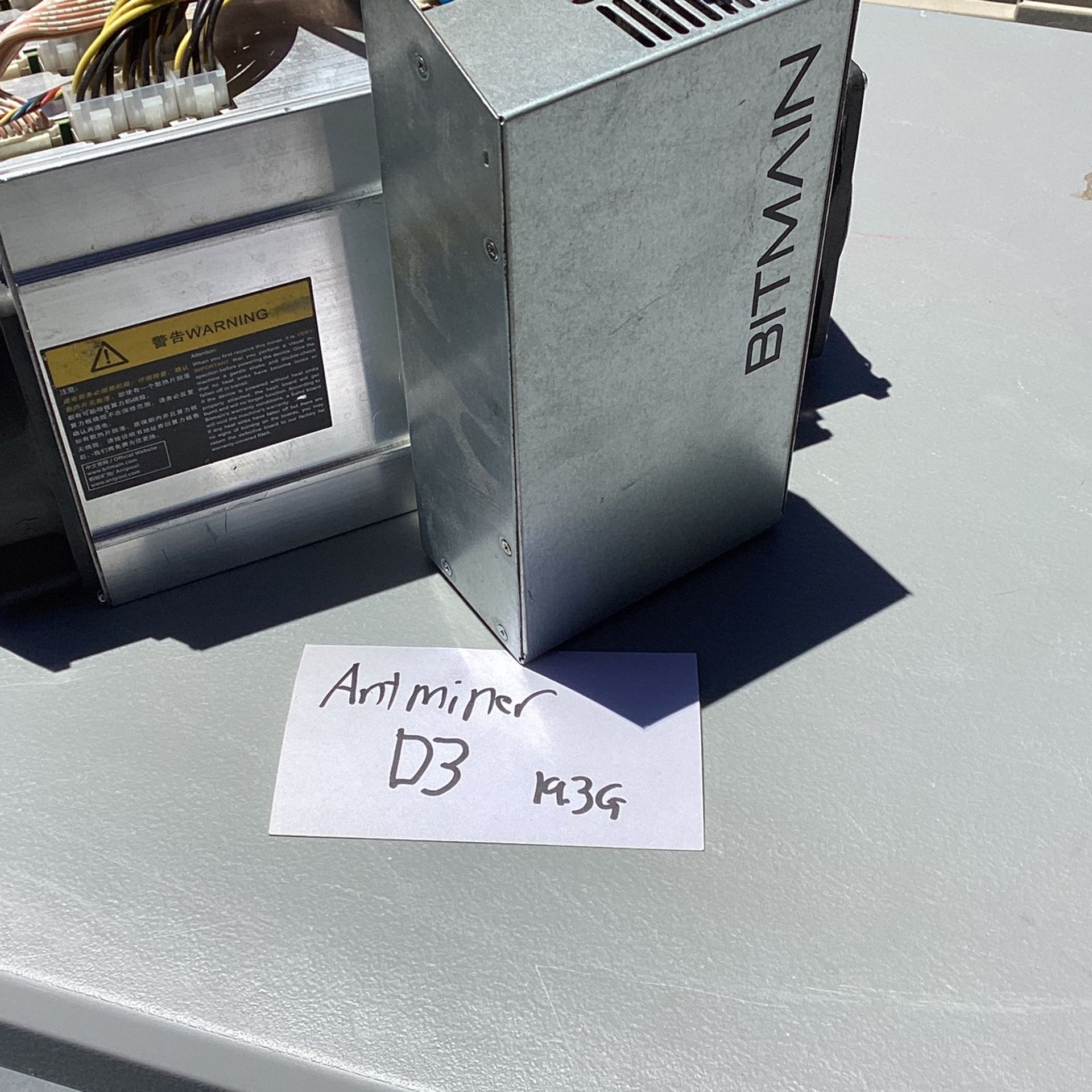 Crypto Miner Ant miner D3