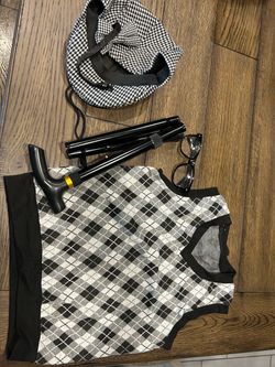 Old Man Halloween Costume Set