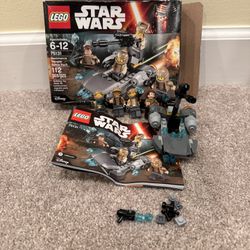 Lego Star Wars Set With Box 