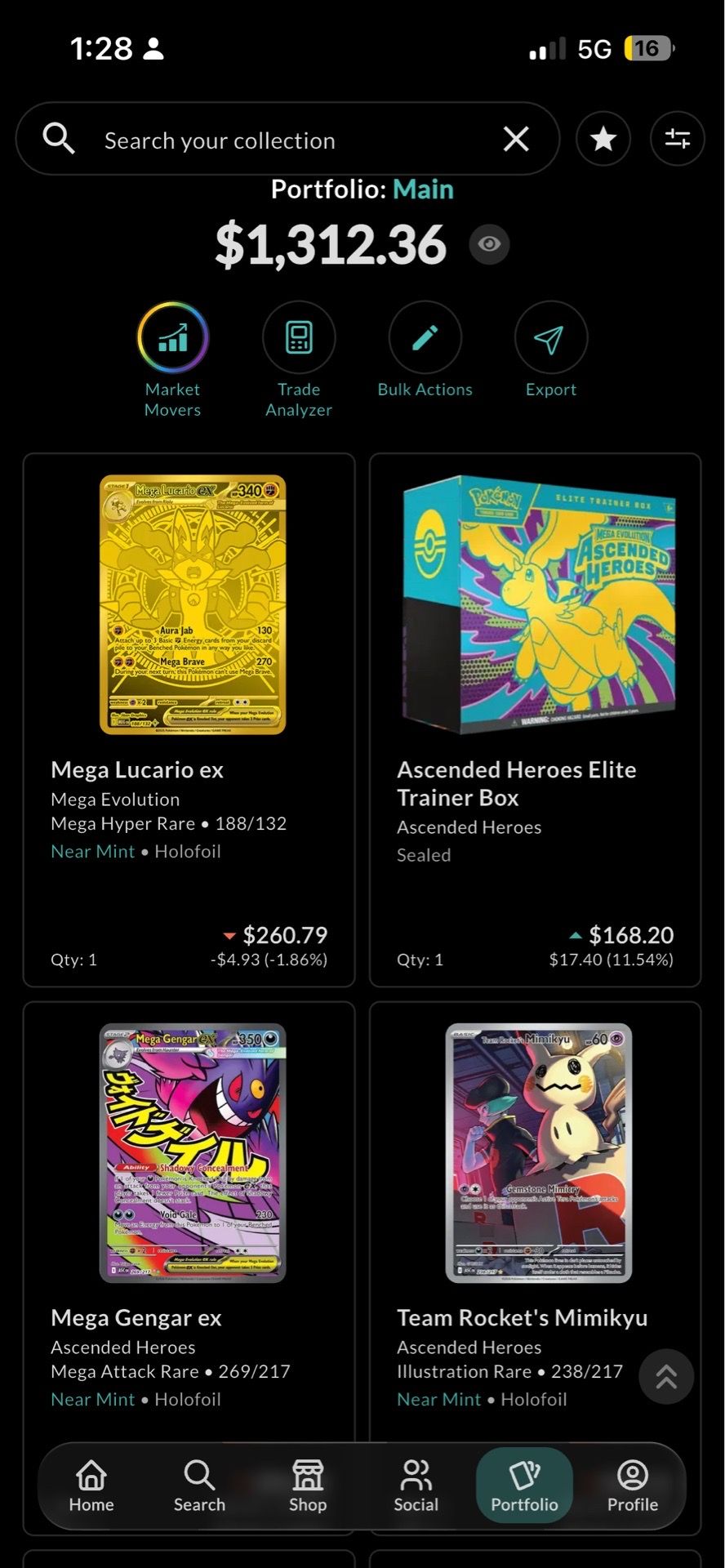 Ascended heroes etb & SIRS, IRS and Exs