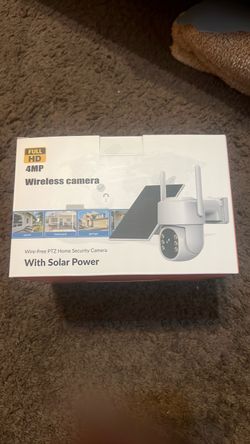 PTZ home security camera