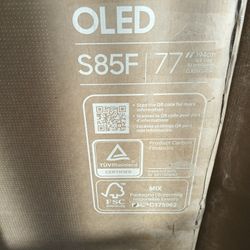 SAMSUNG 77" INCH OLED 4K S85F