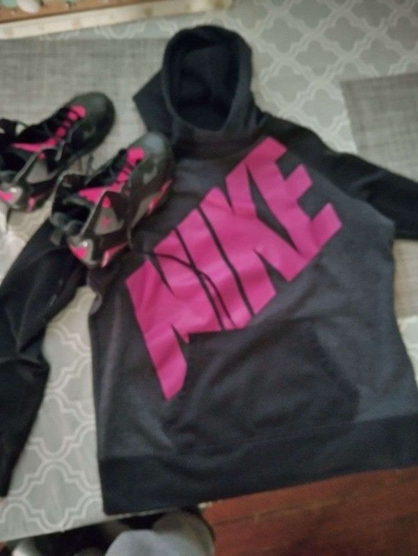 Jordans And Nike Hoodie 
