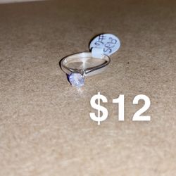 Silver Ring Size 6.5