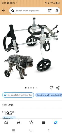 large Dog wheelchair,  for back legs.