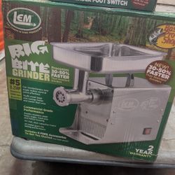 brand new meat grinder