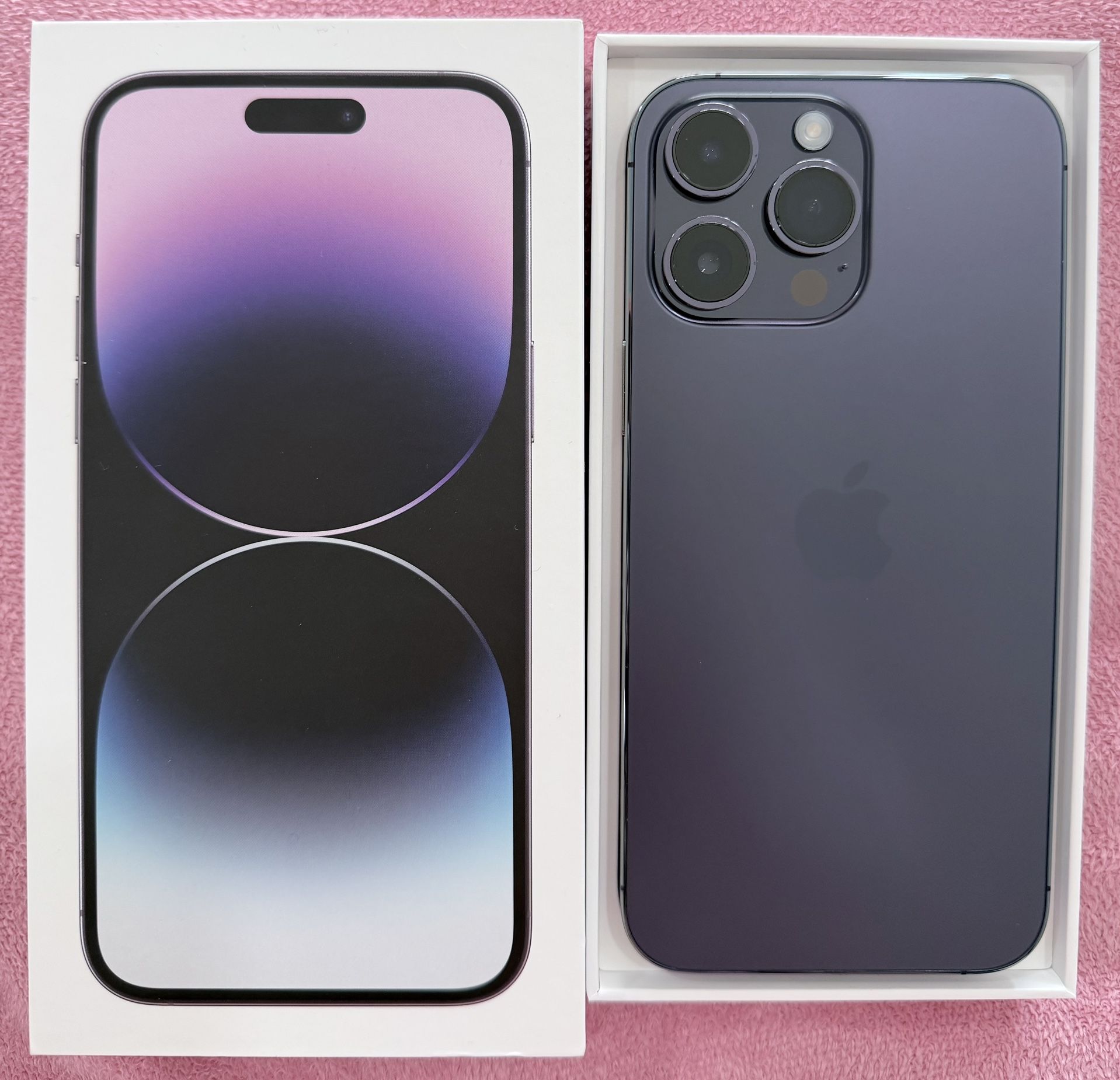 FACTORY UNLOCKED IPHONE 14 PRO MAX 256gb DEEP PURPLE