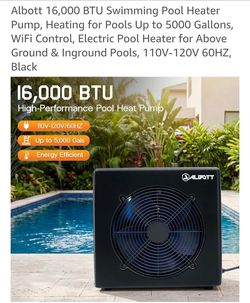 Pool heater pump