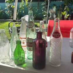 Vintage Bottle’s Coke, Dr Pepper, Etc