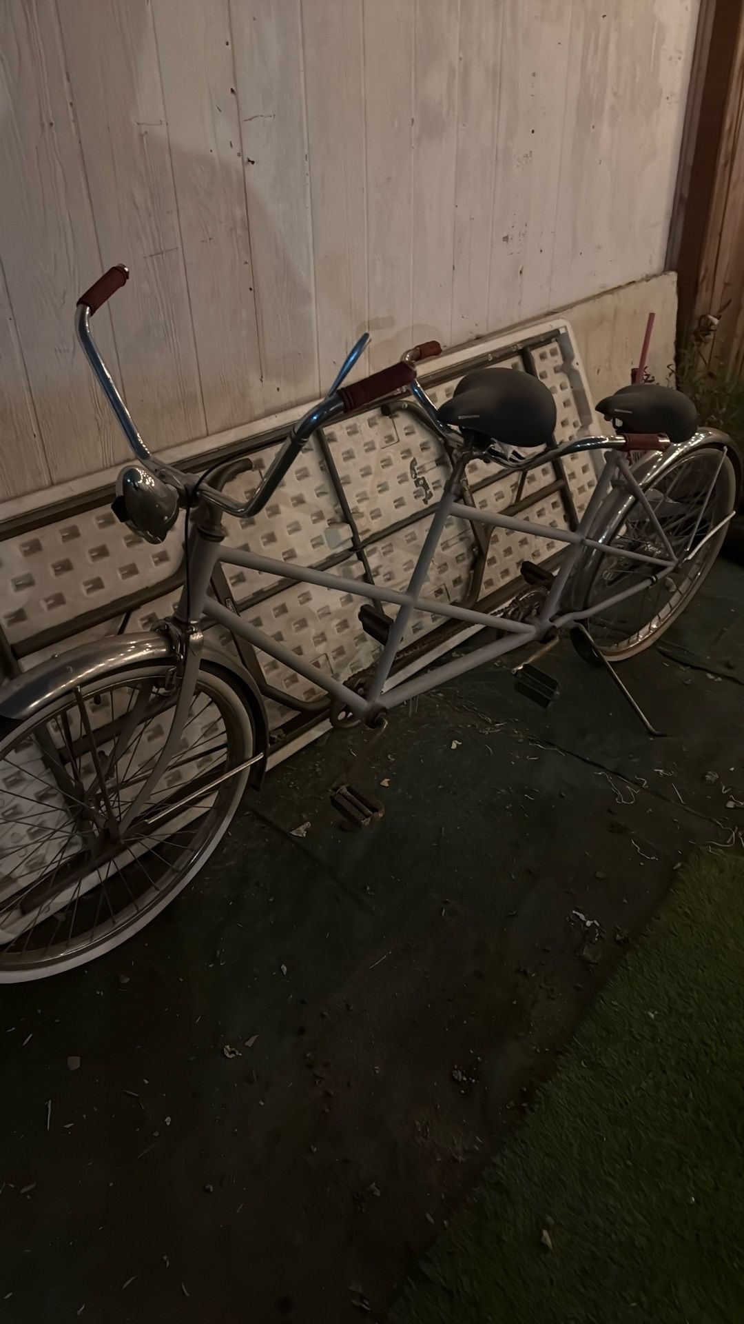 Old Tandem Bicycle