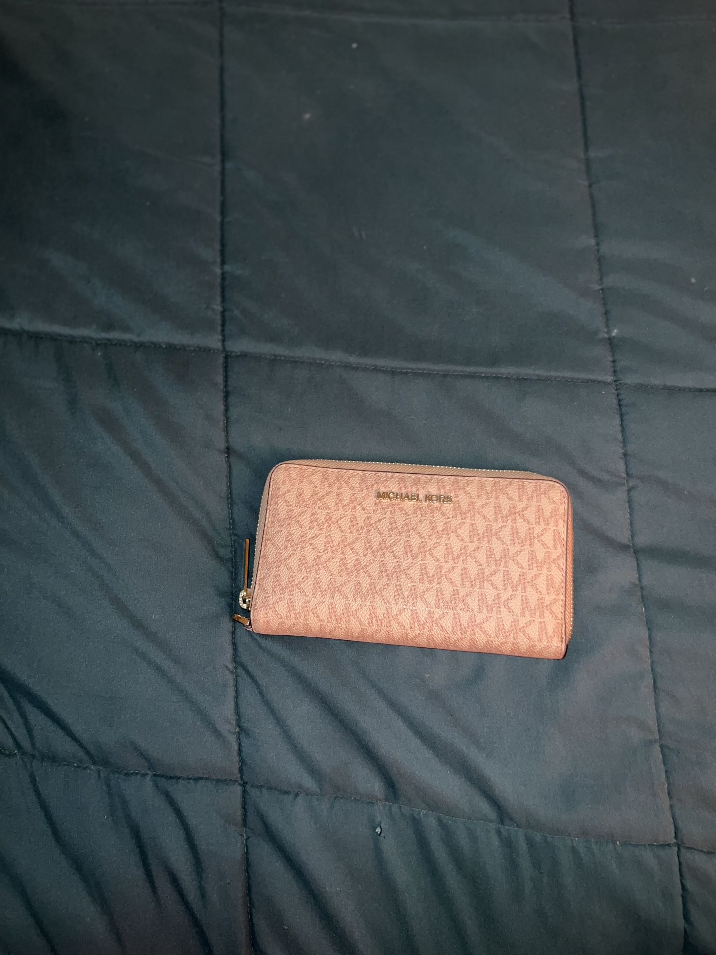 Pink & Gold Mk Wallet