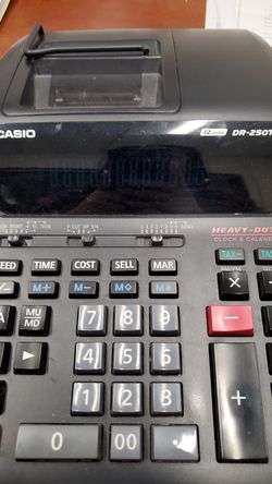 Casio heavy duty 10 key calculator