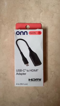 USB-C to HDMI Adapter with 4K HDMI Support - Grey