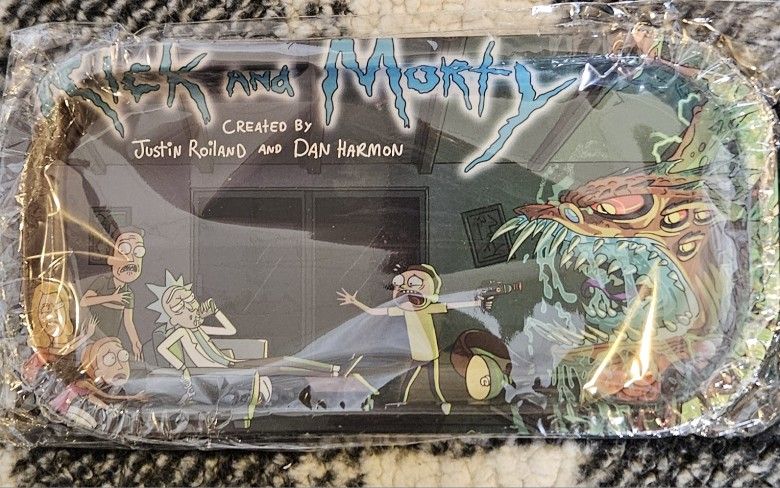 Rick and Morty Premium Rolling Tray